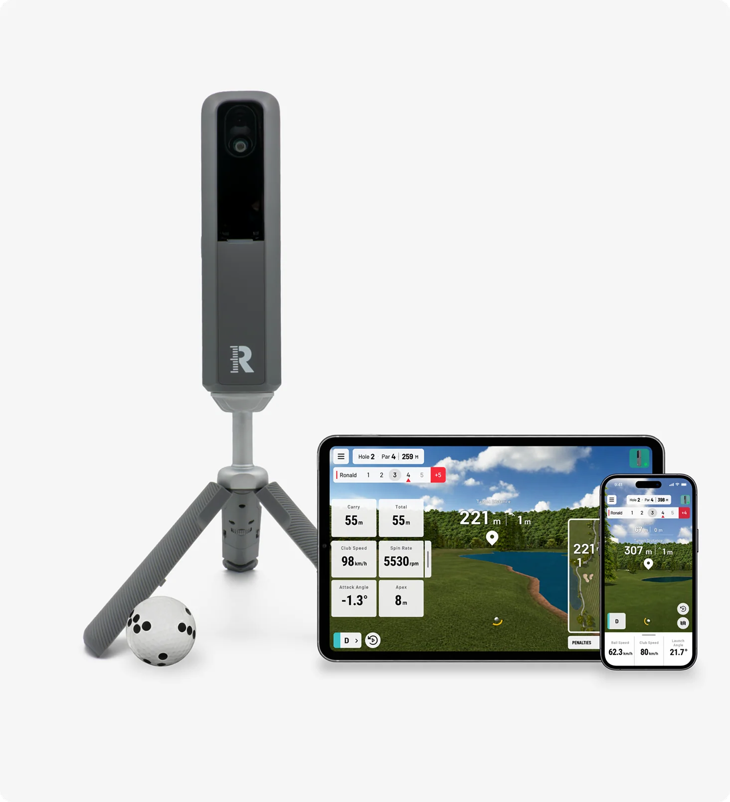 Rapsodo MLM2Pro Pack simulateur de golf pour la maison
