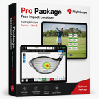 Pack Pro et localisation de l’impact sur la face pour Mevo+ / Gen 2