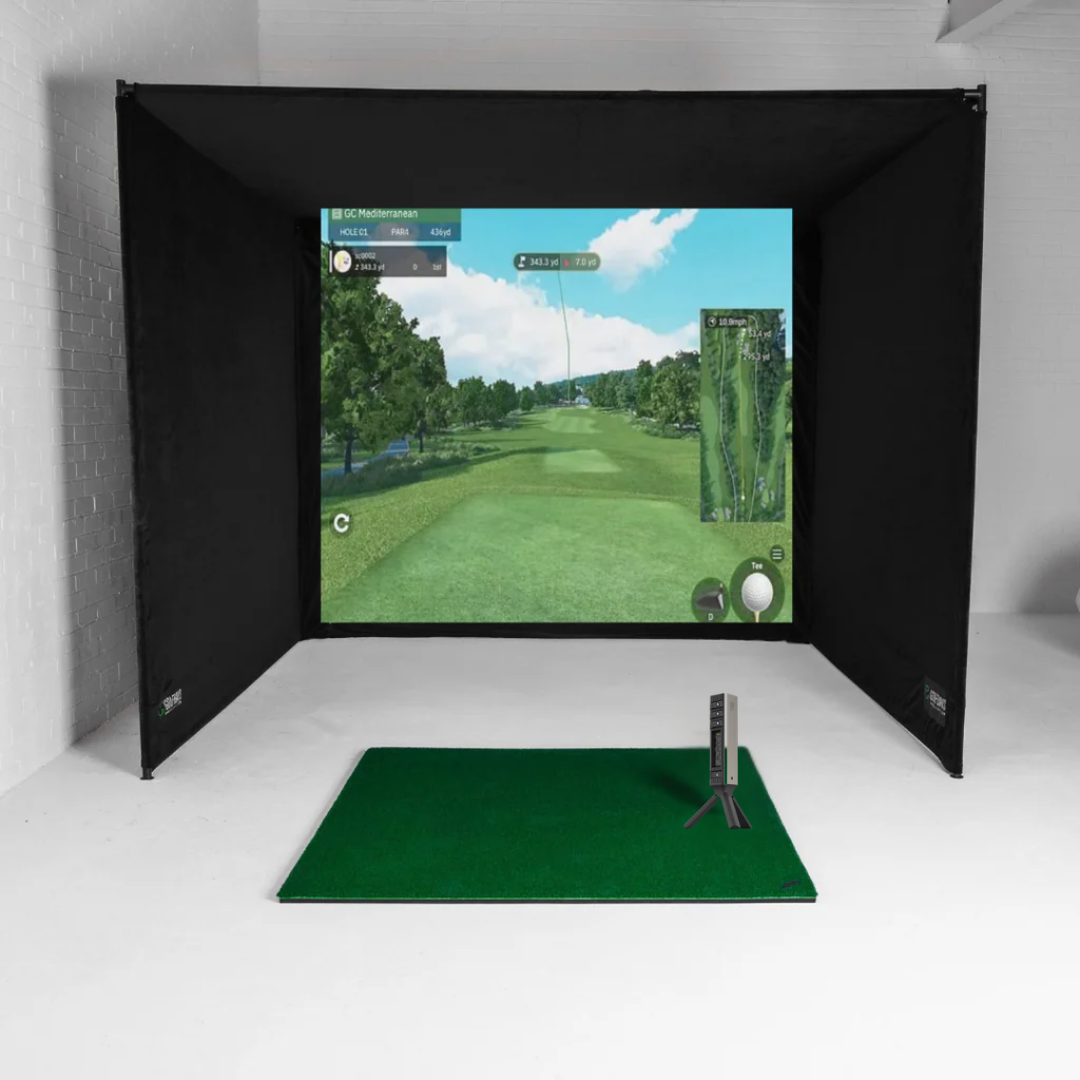 Square Golf Omni Simbox Home Golf Simulator Full Package