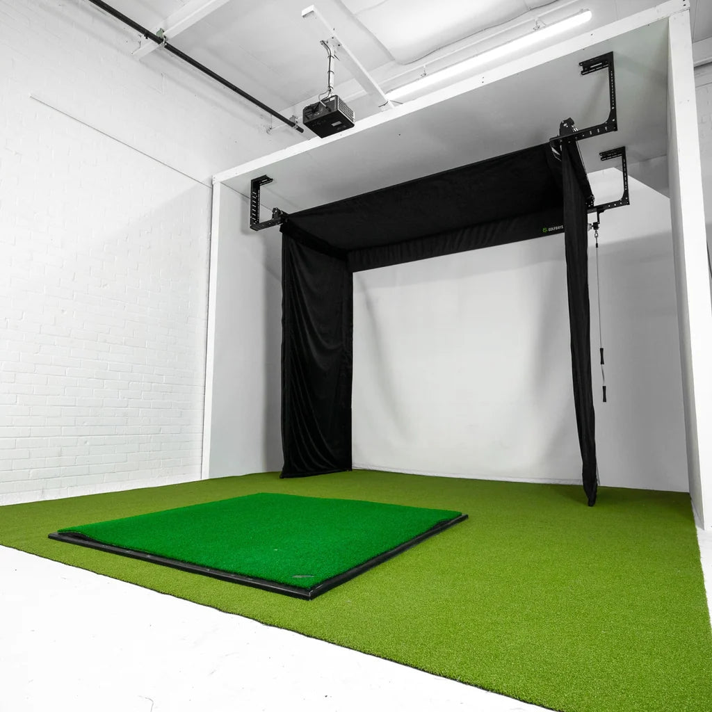 Foresight GC3 Retractable Simbox Home Golf Simulator Package