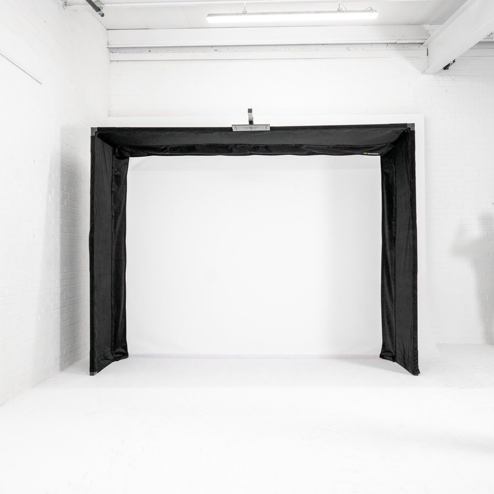 GolfBays Lux Golf Simulator Hitting Enclosure (4 Sizes)